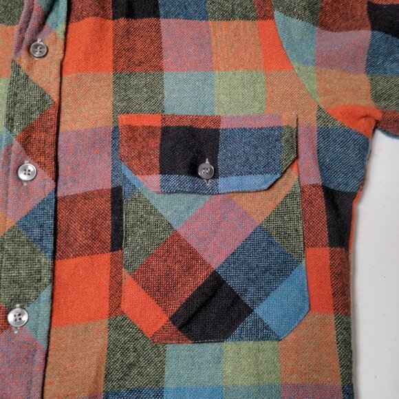 Vintage Dee Cee Rappers Shirt Small 14-14 1/2 Woven Wool Blend Earthy Grandpa - Picture 16 of 16